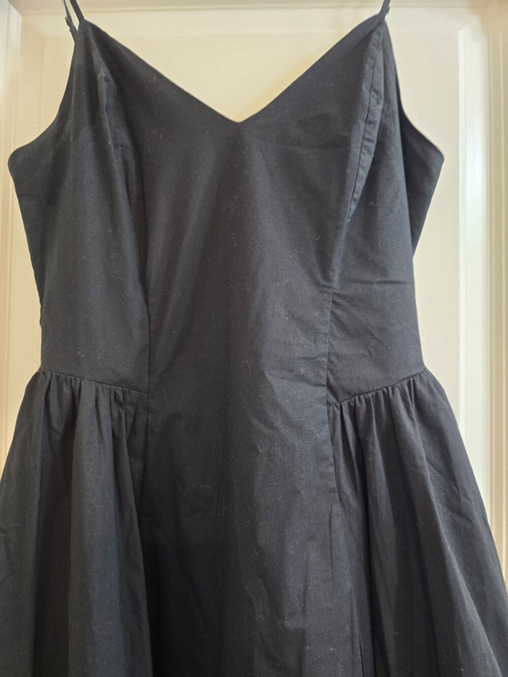 Aritzia Babaton Looksee Technique Poplin Midi Dress - Black - Picture 5 of 9